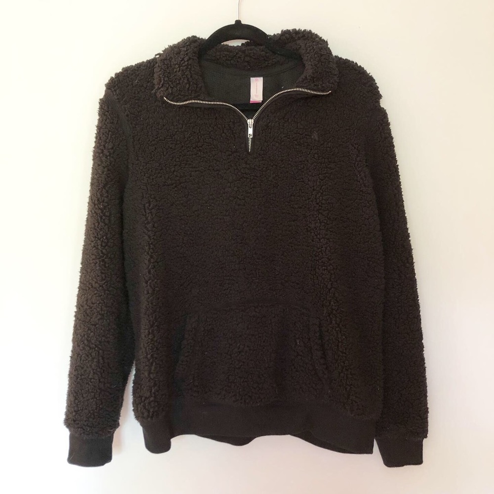 Fuzzy Quarter Zip